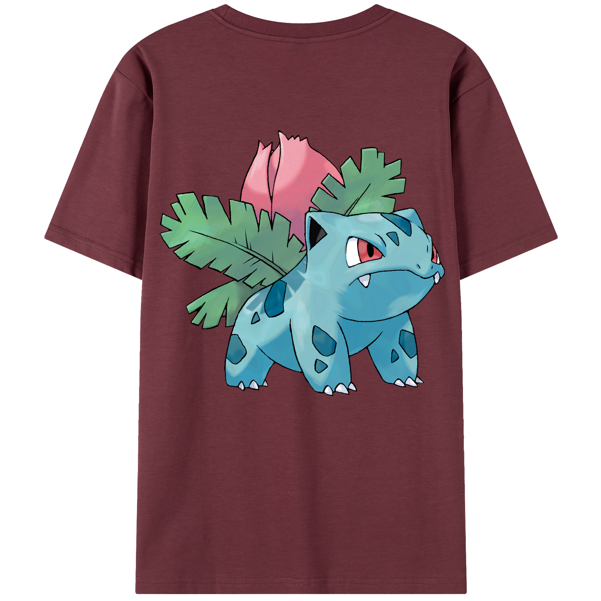 （画像用） ポケットモンスター Pokémon 綿100％半袖Tシャツ（背面プリント）